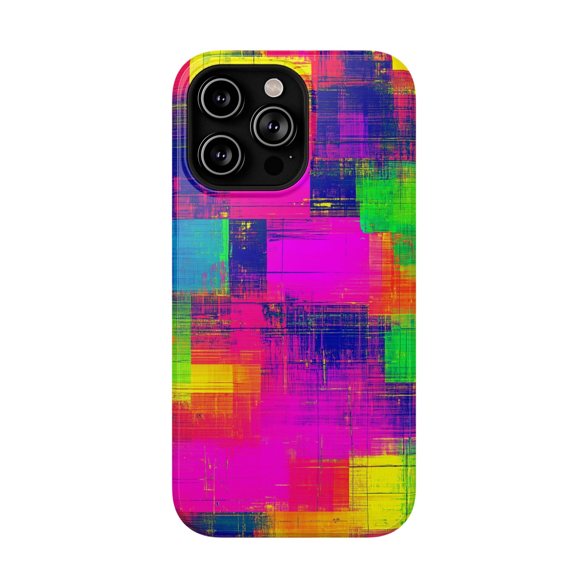 Distressed Color Block