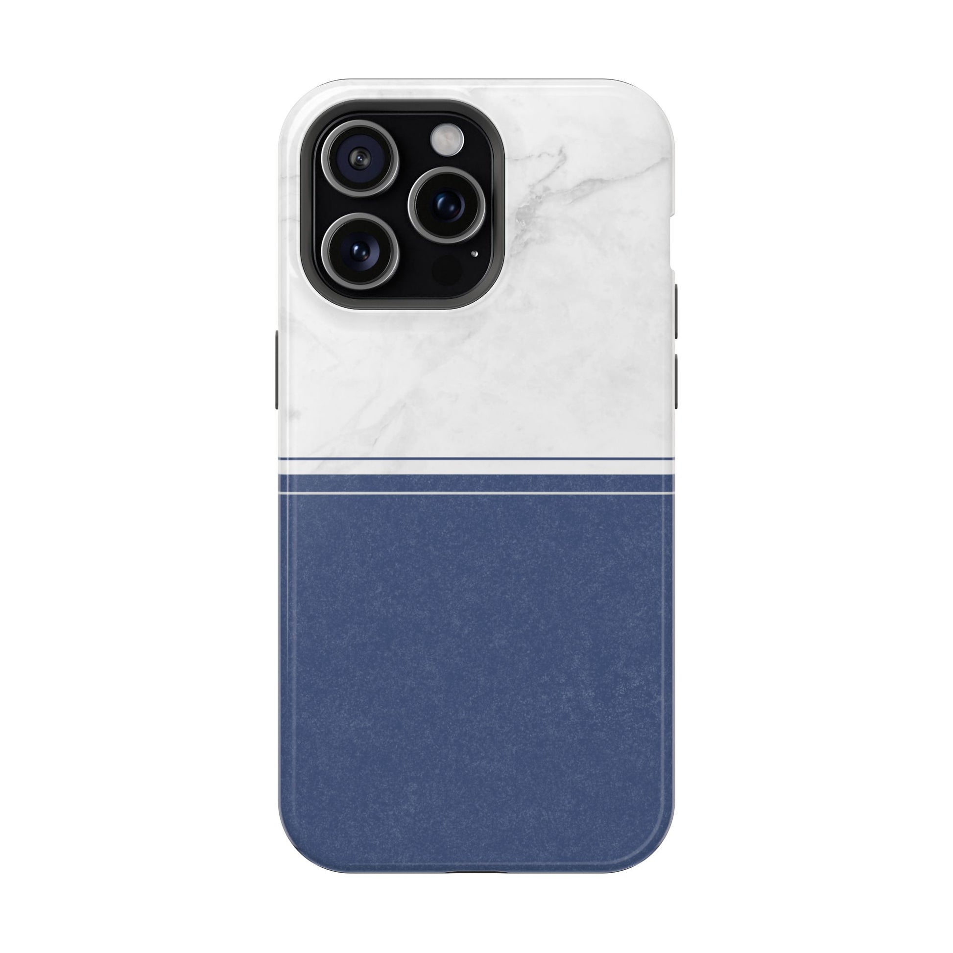 Marble & Blue Duotone