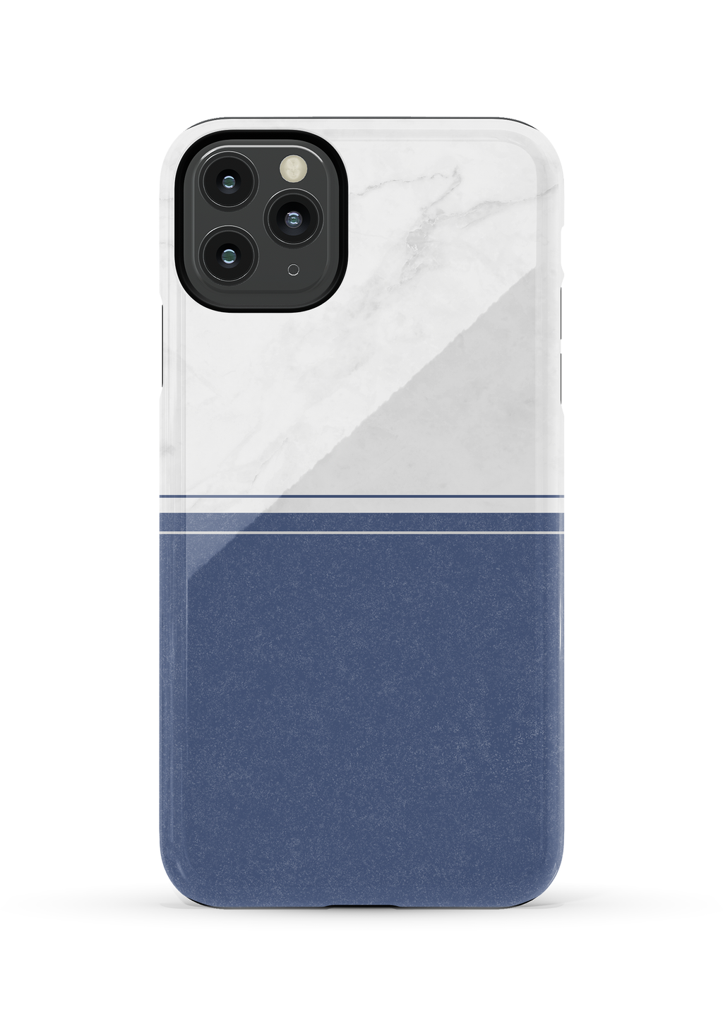 Marble & Blue Duotone