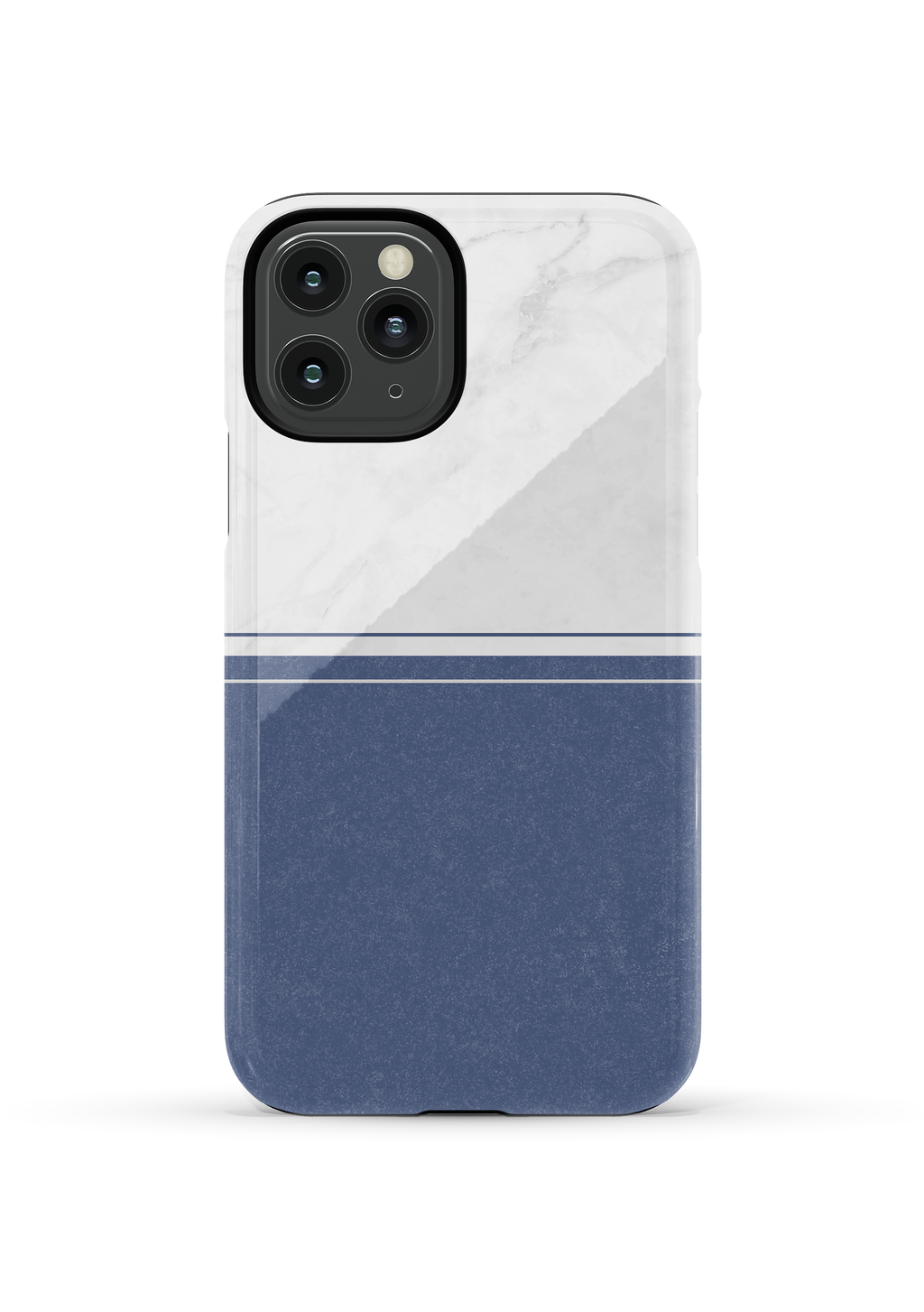 Marble & Blue Duotone