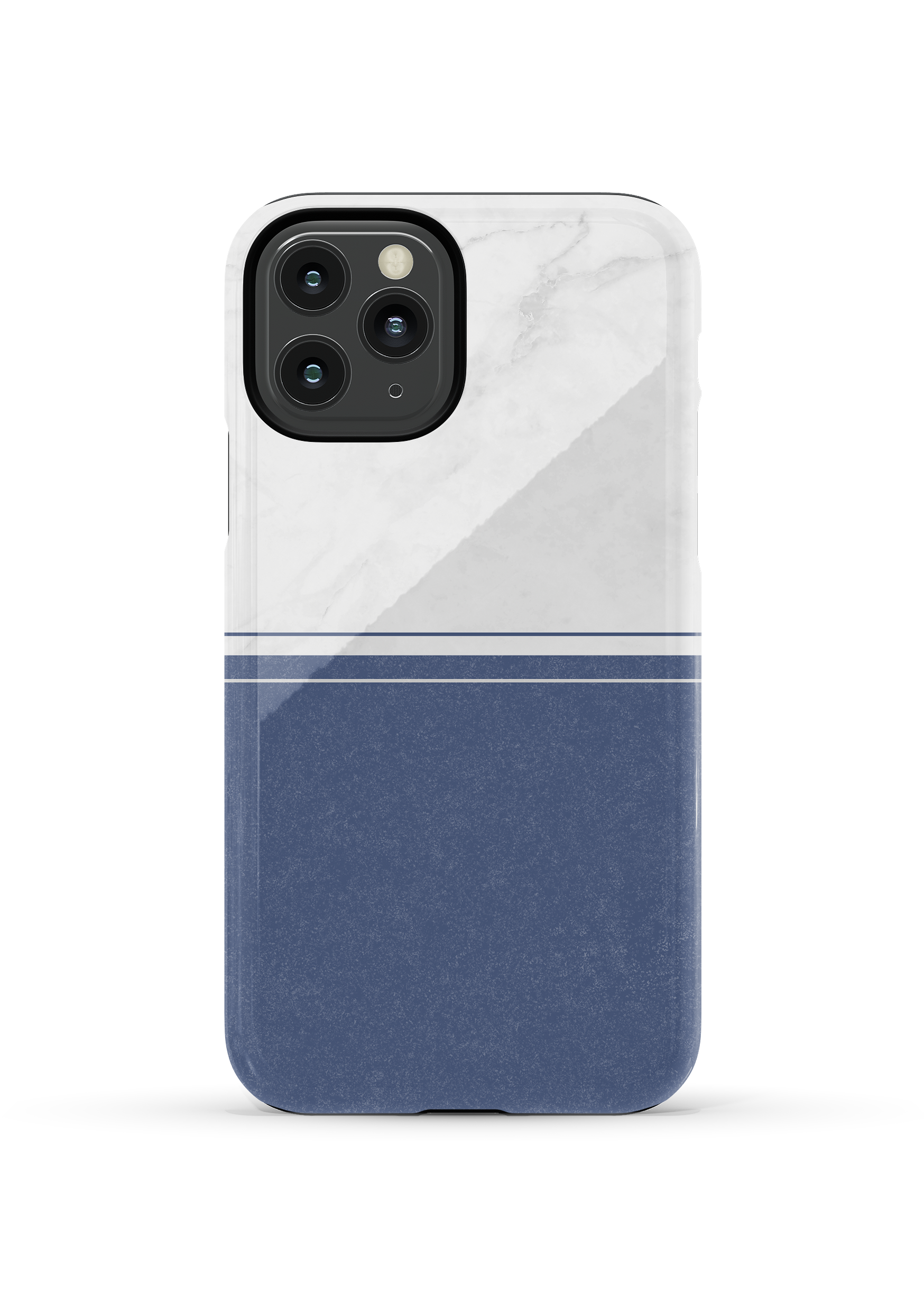 Marble & Blue Duotone