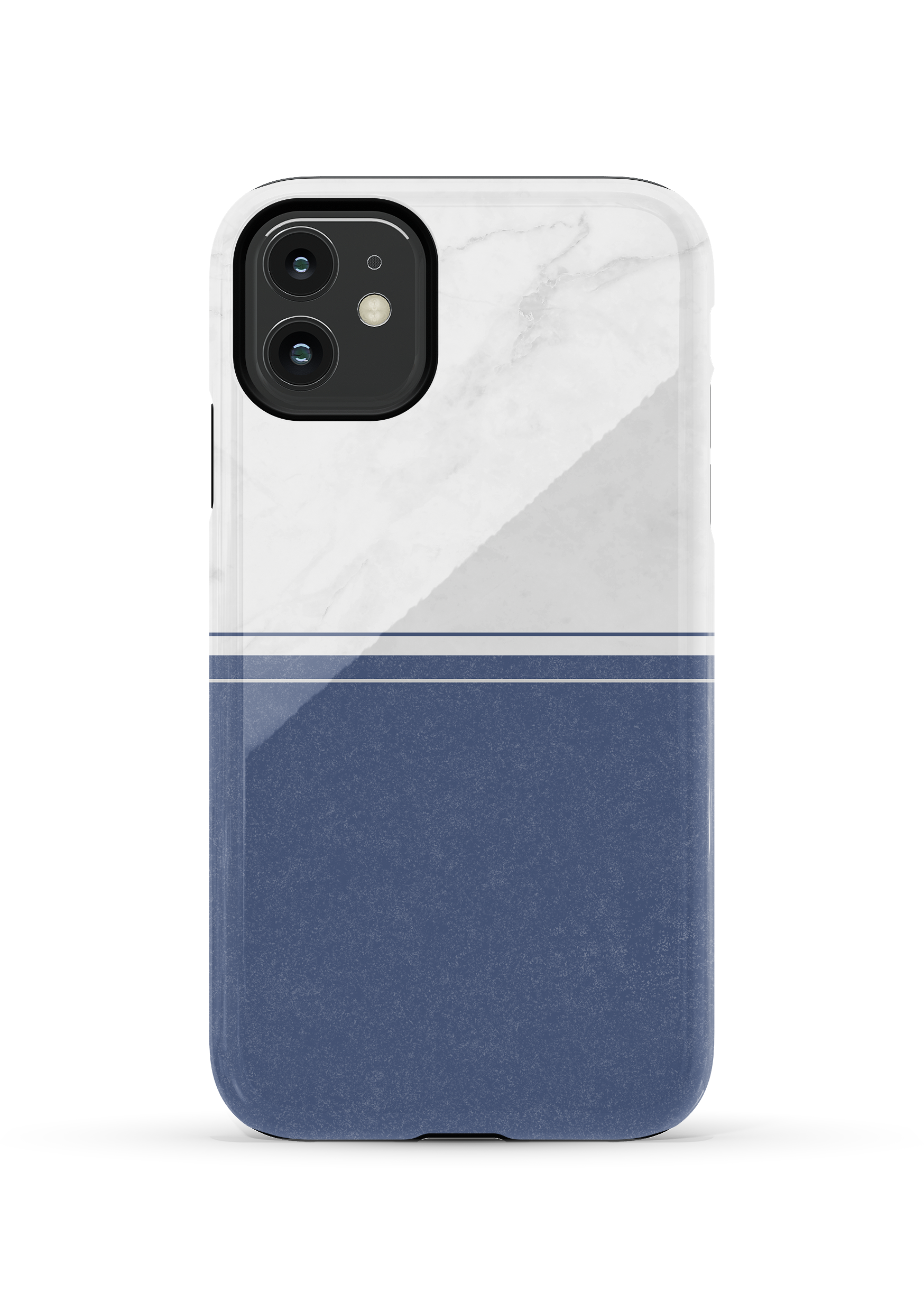 Marble & Blue Duotone