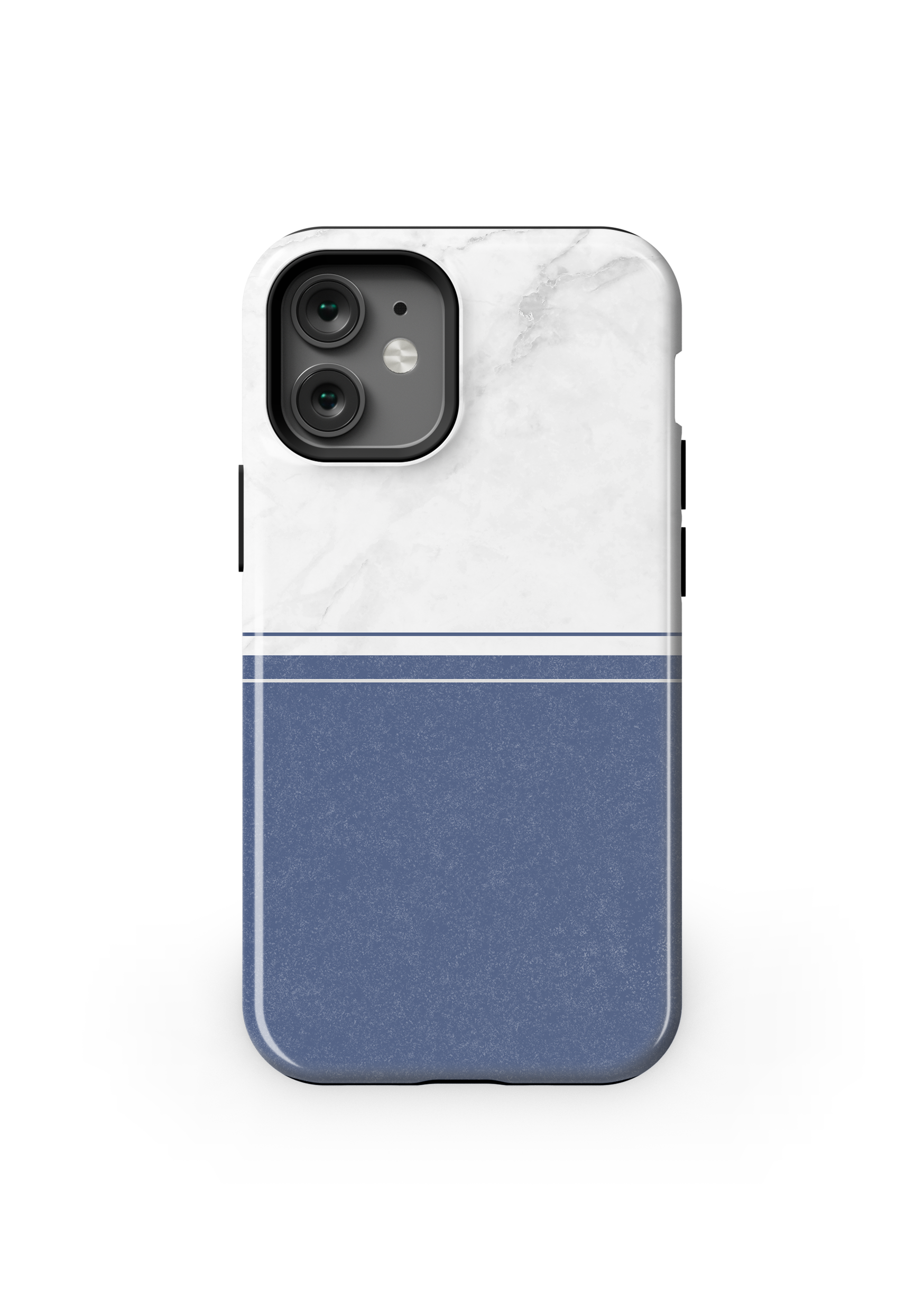 Marble & Blue Duotone