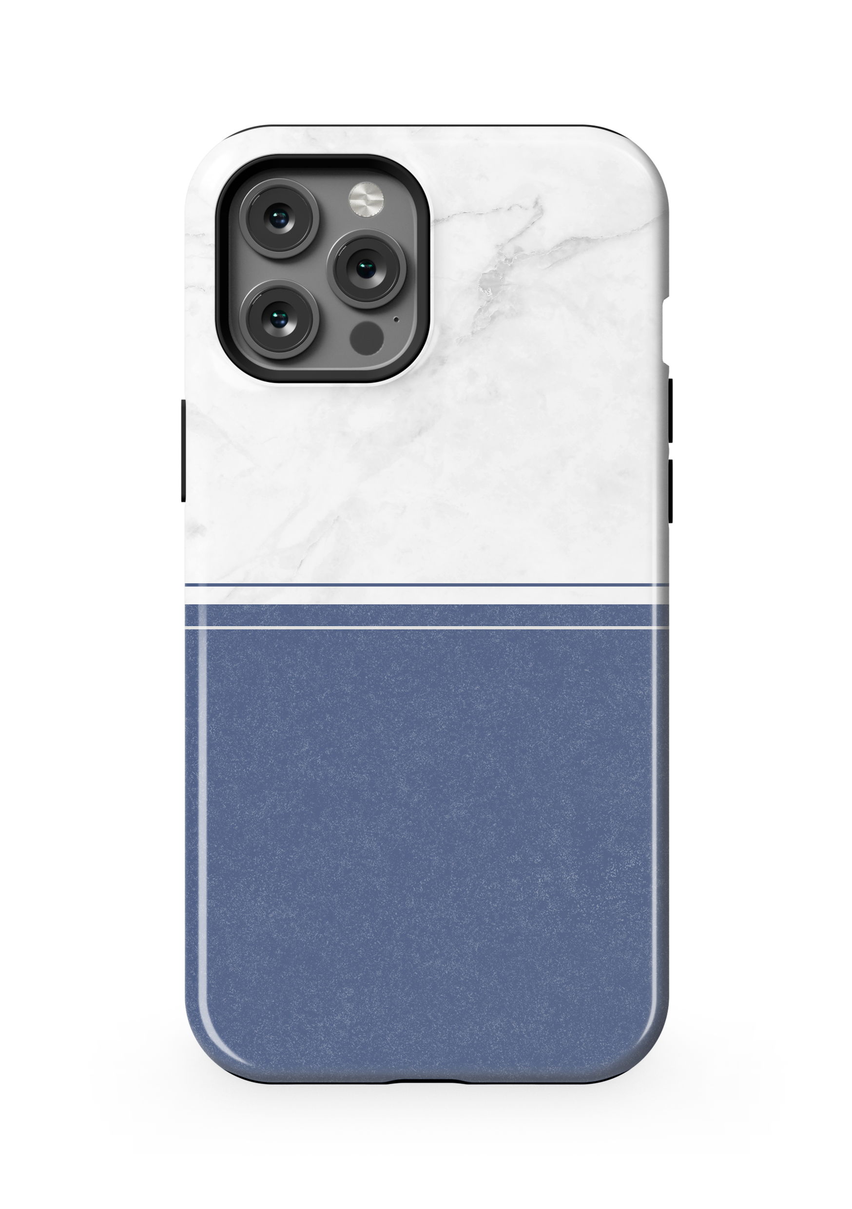 Marble & Blue Duotone