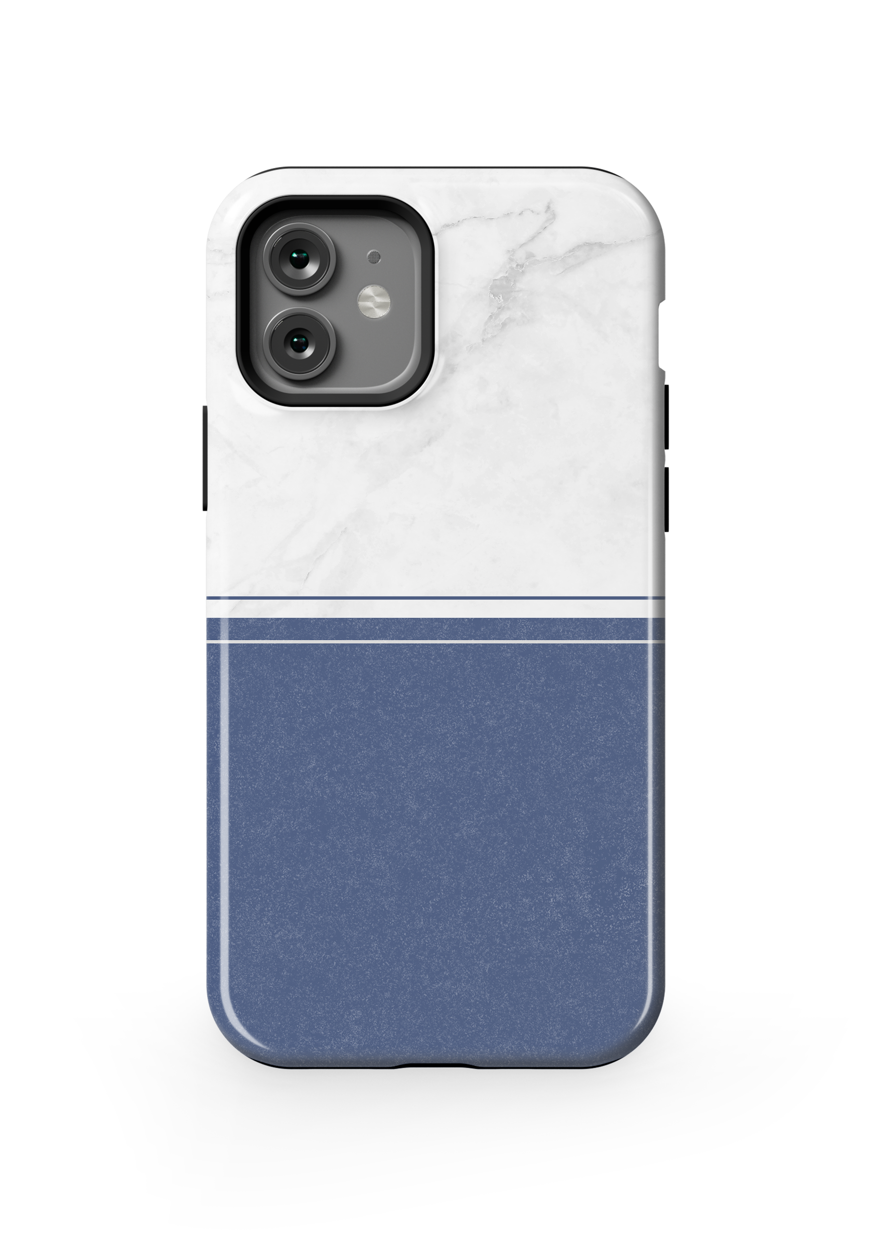 Marble & Blue Duotone