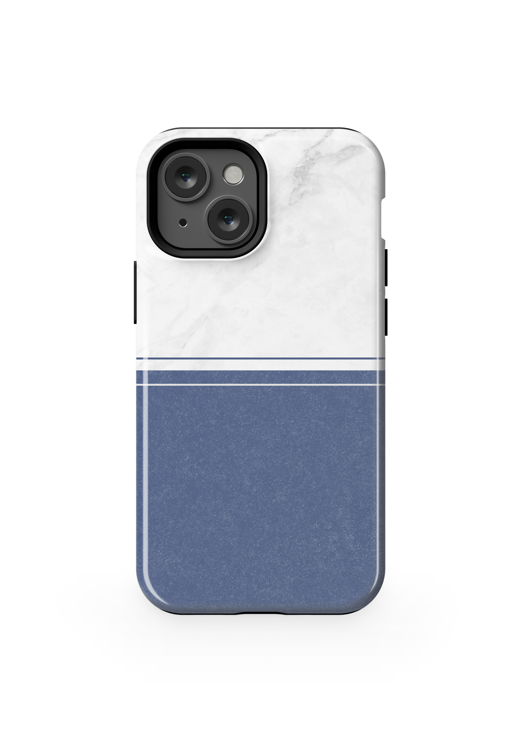 Marble & Blue Duotone