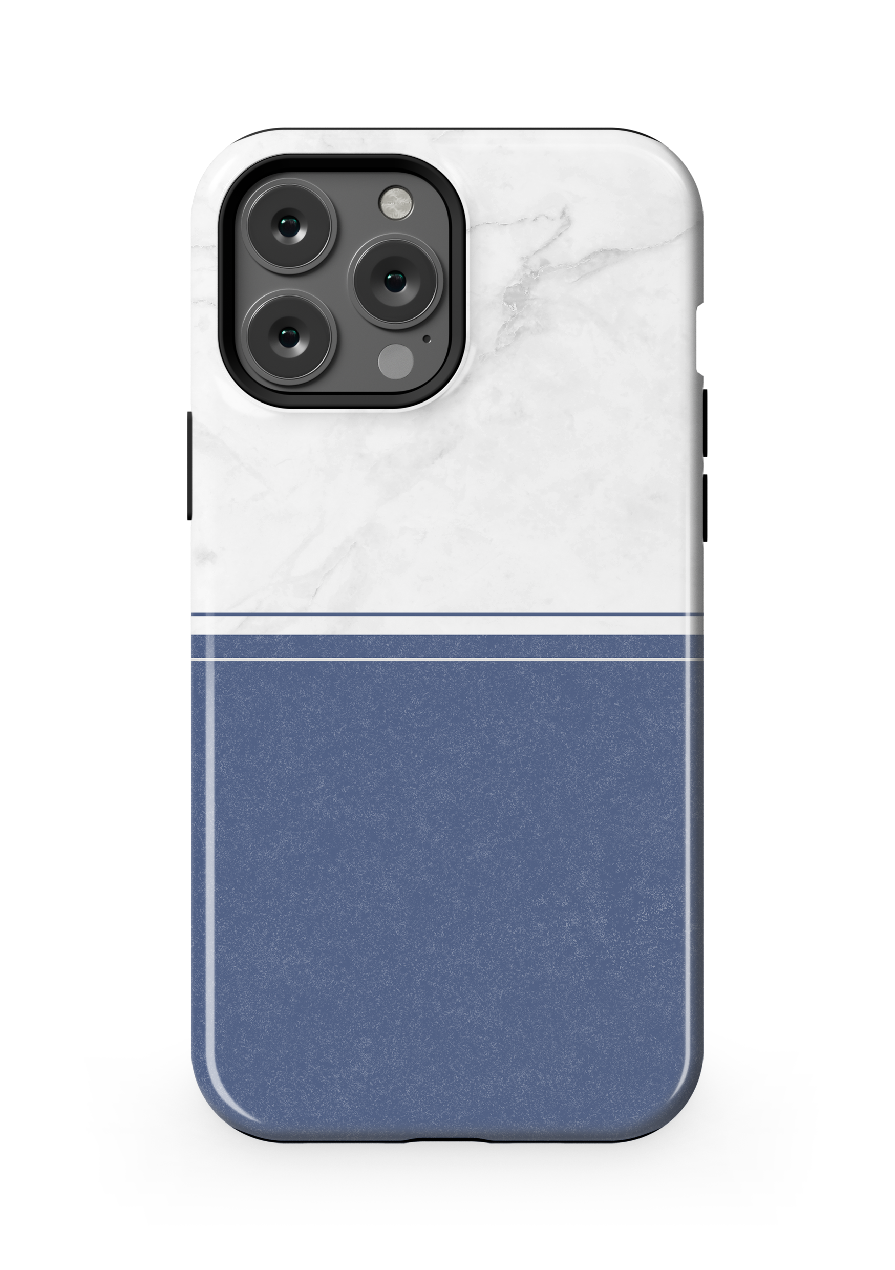 Marble & Blue Duotone