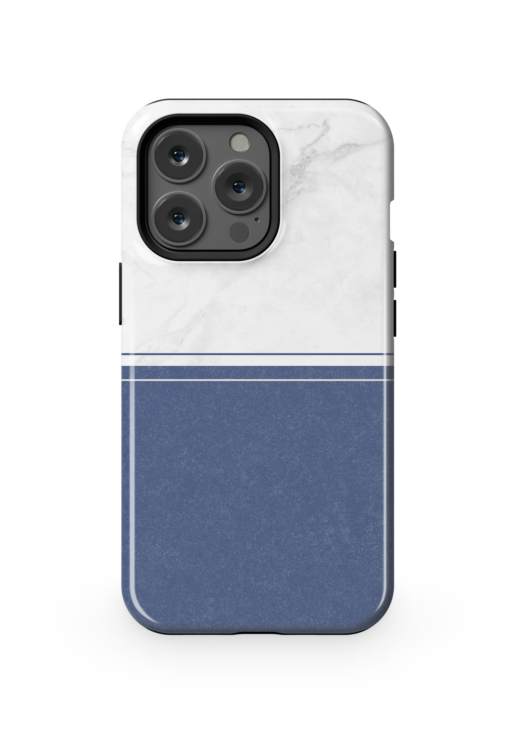 Marble & Blue Duotone