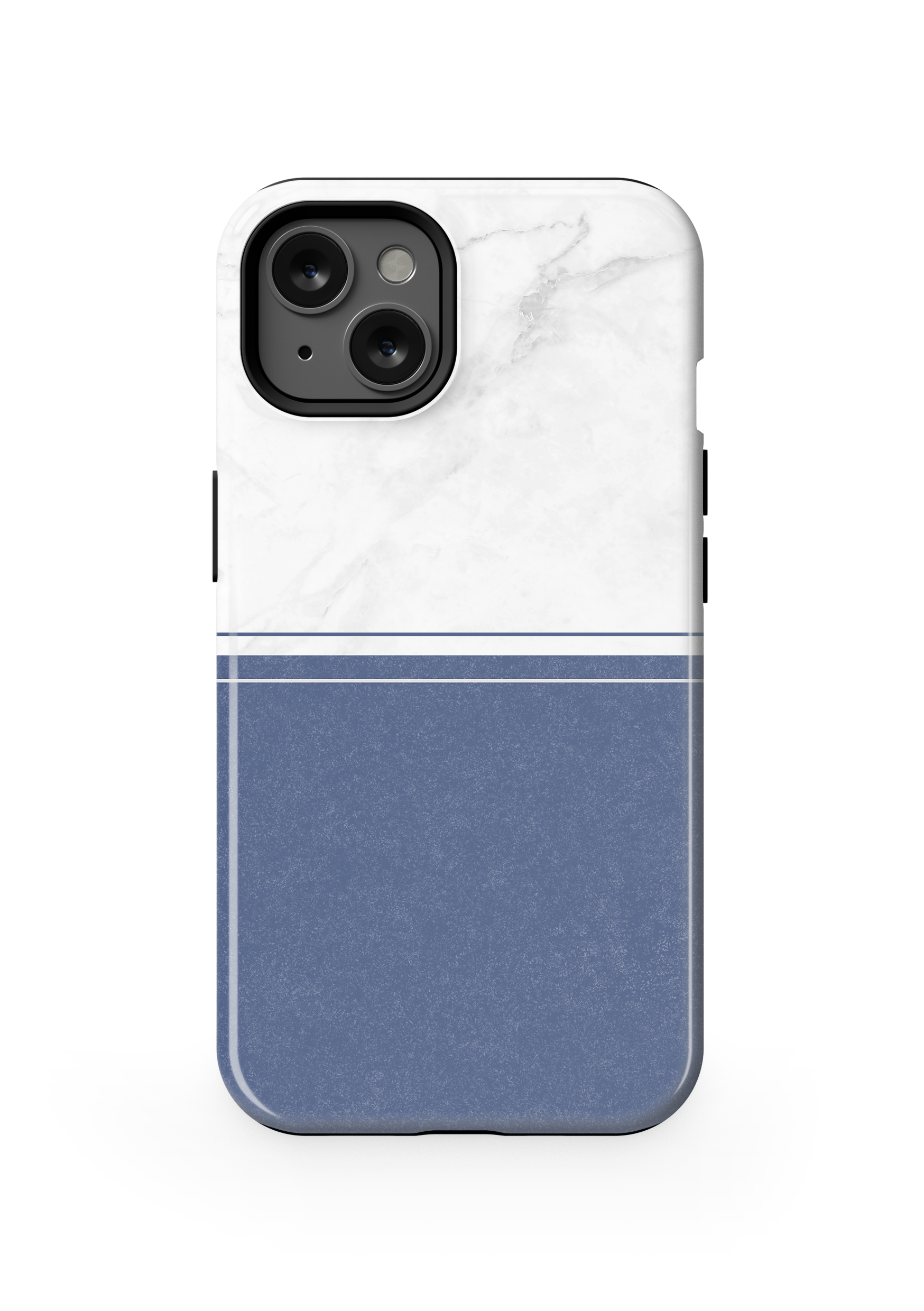 Marble & Blue Duotone