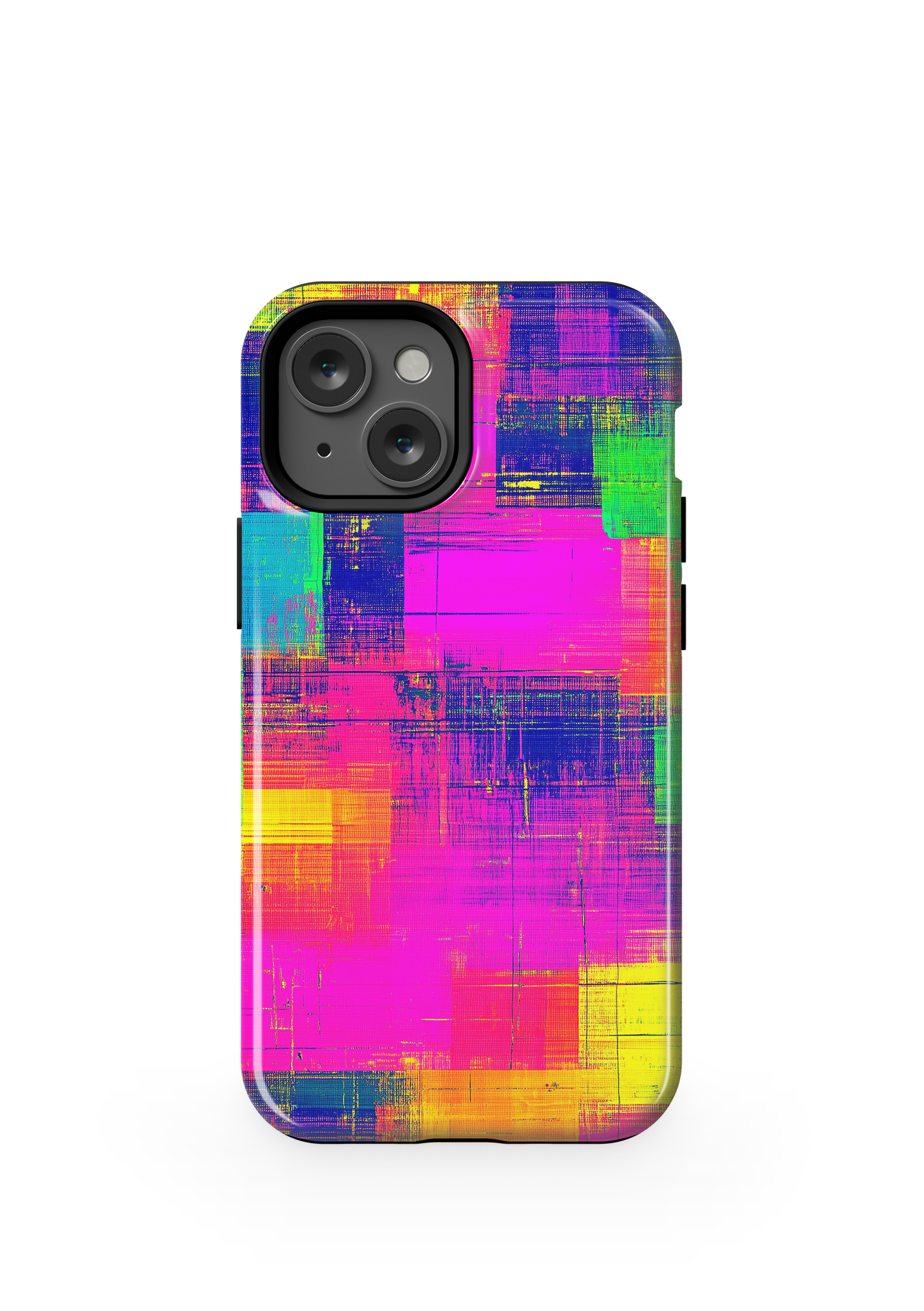 Distressed Color Block