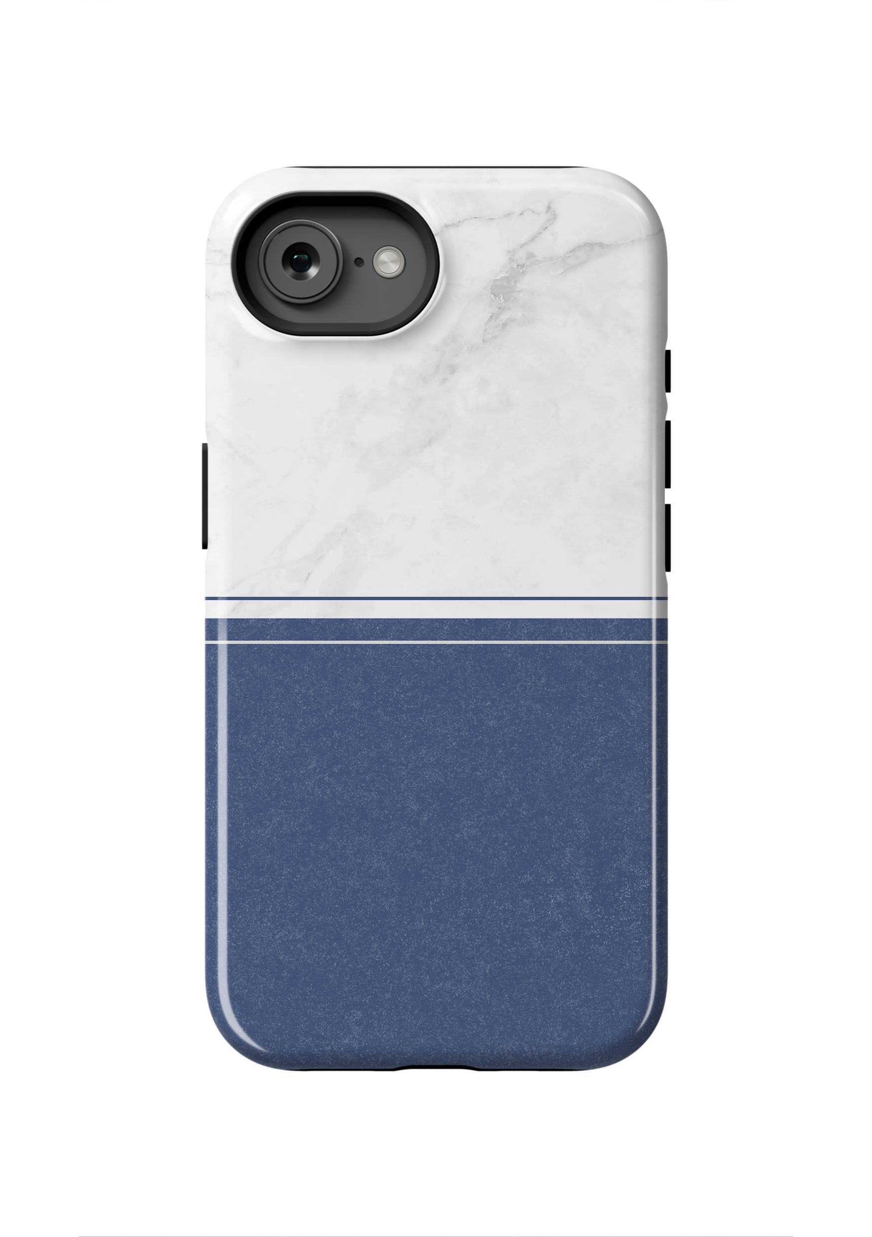 Marble & Blue Duotone