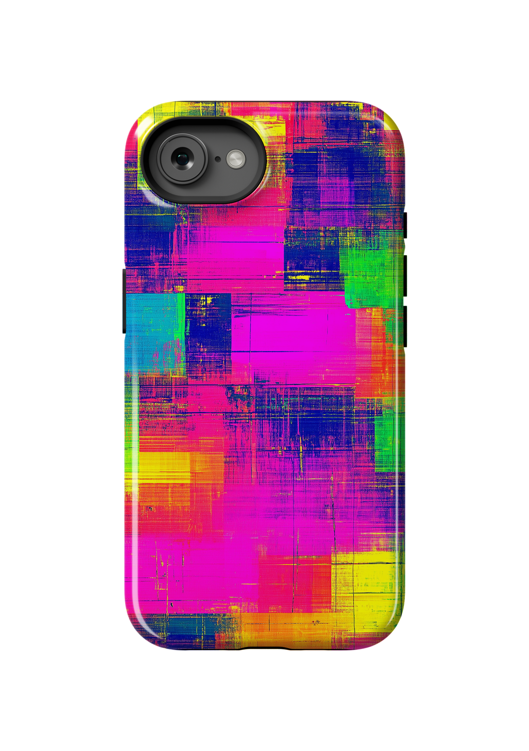 Distressed Color Block