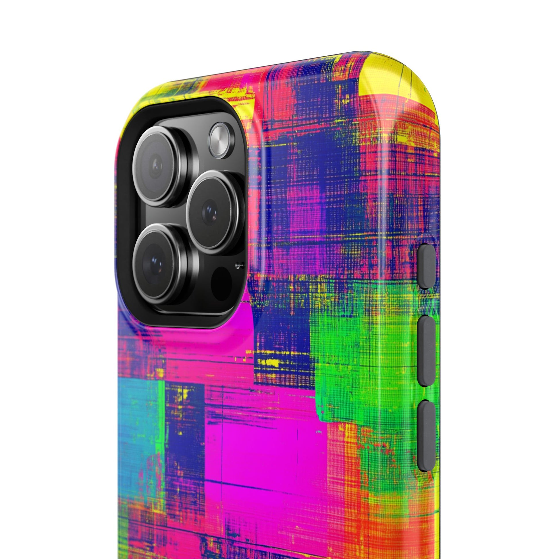 Distressed Color Block