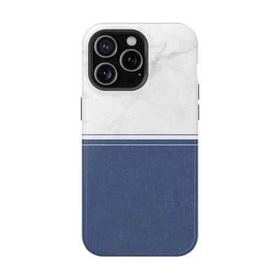 Marble & Blue Duotone