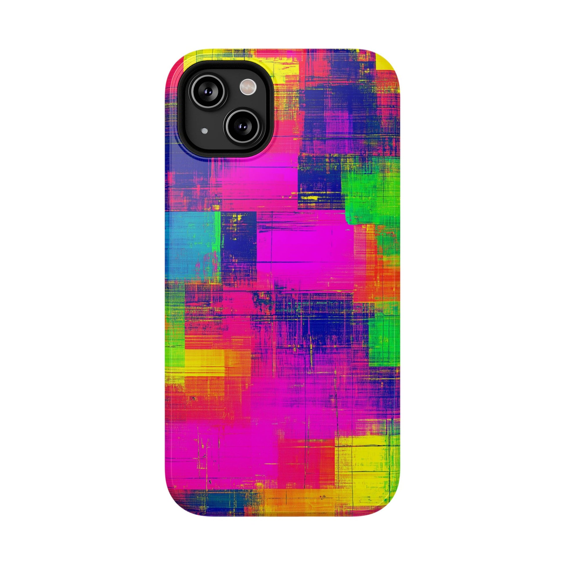 Distressed Color Block