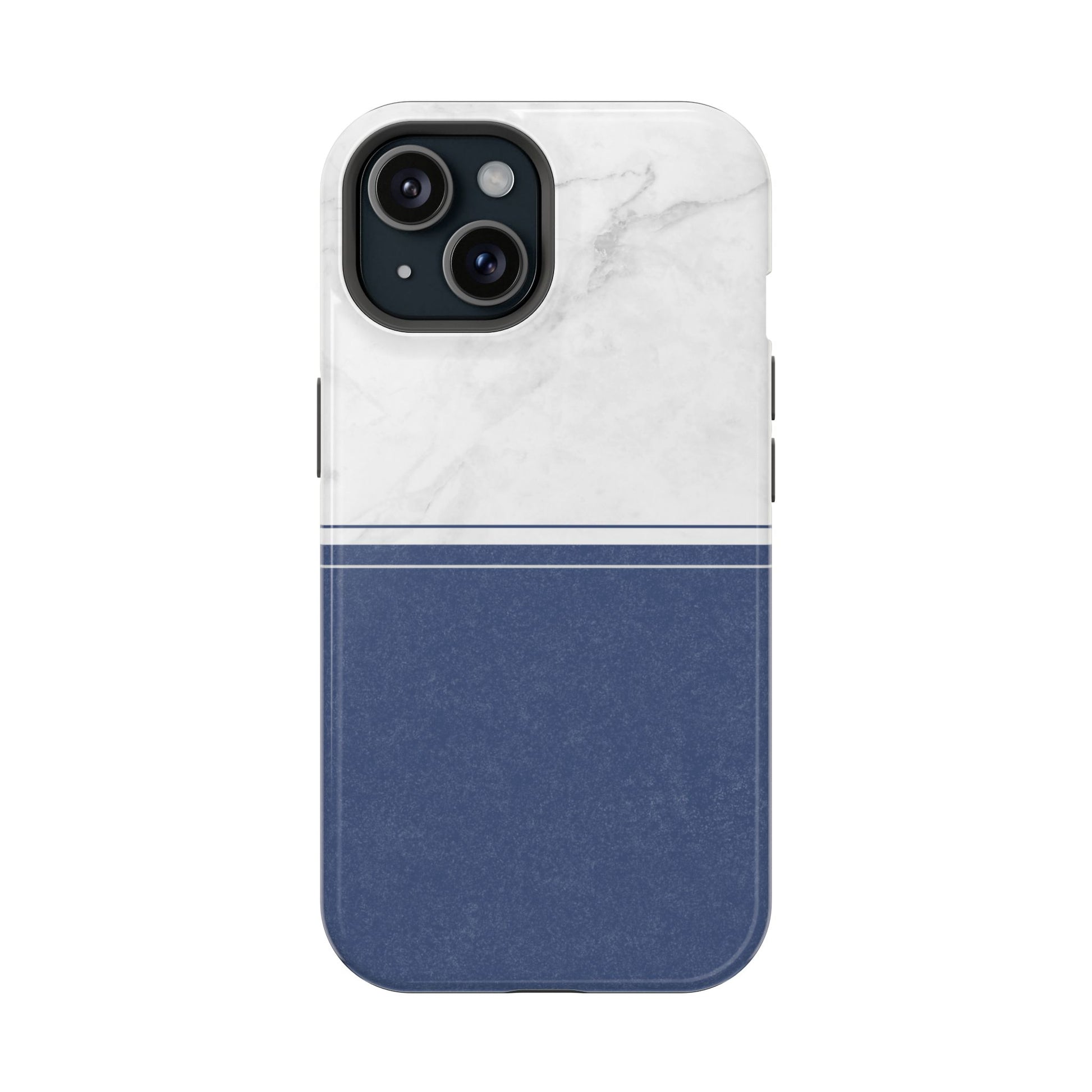 Marble & Blue Duotone