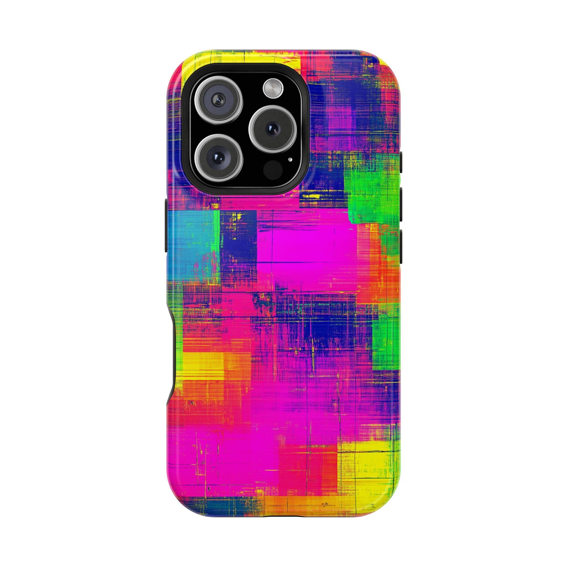 Distressed Color Block