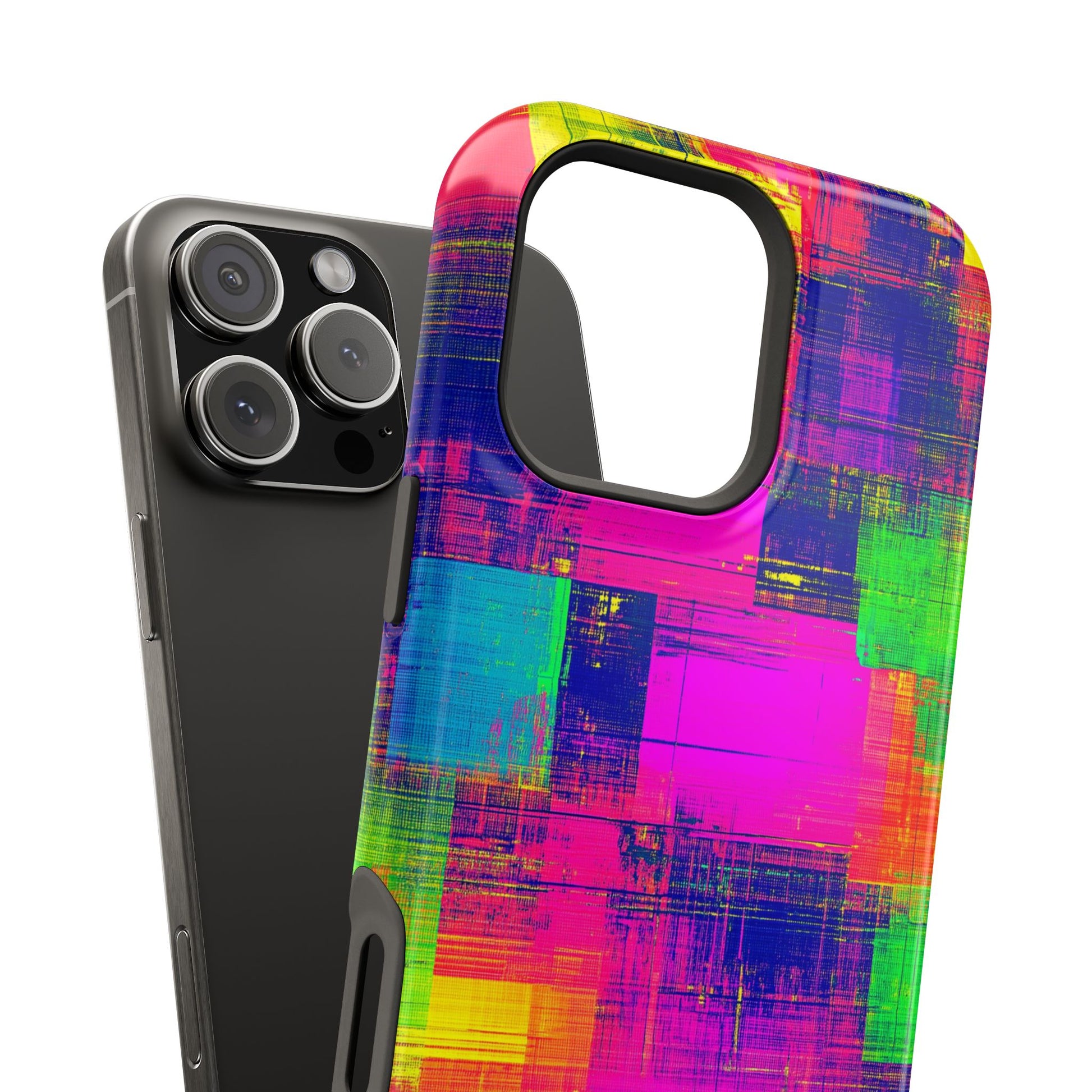 Distressed Color Block