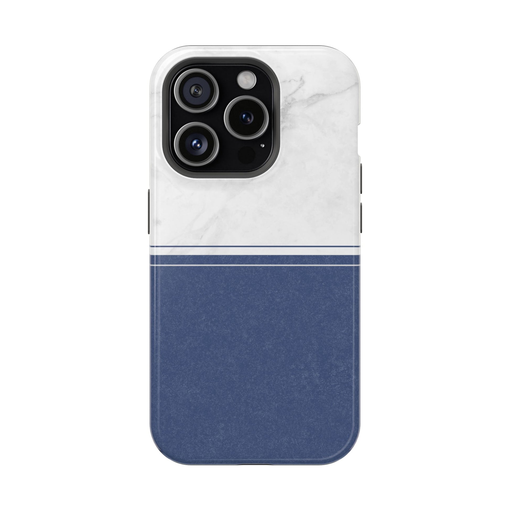 Marble & Blue Duotone