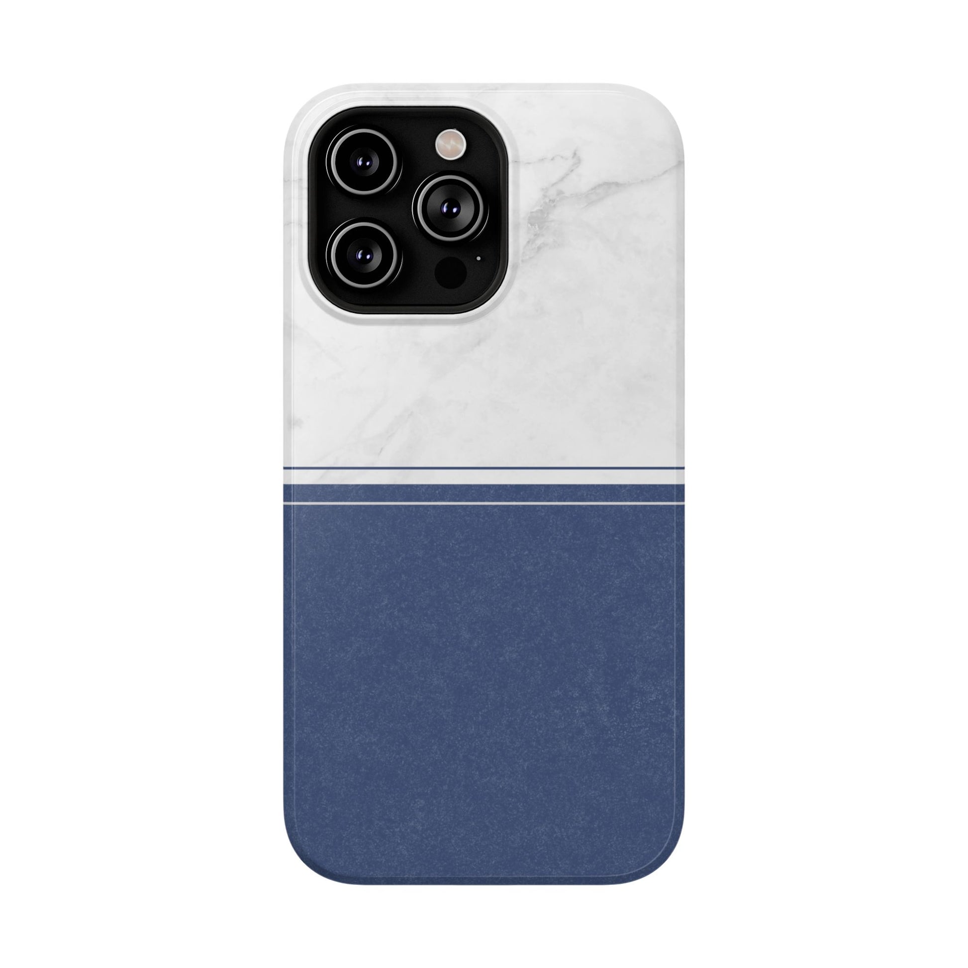 Marble & Blue Duotone