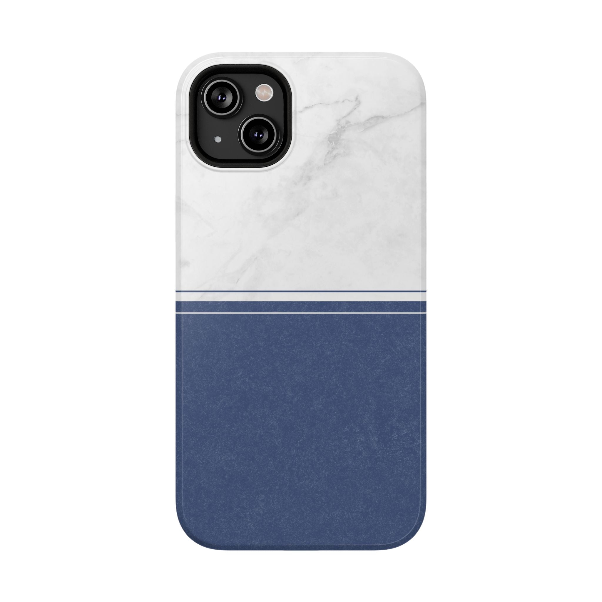 Marble & Blue Duotone
