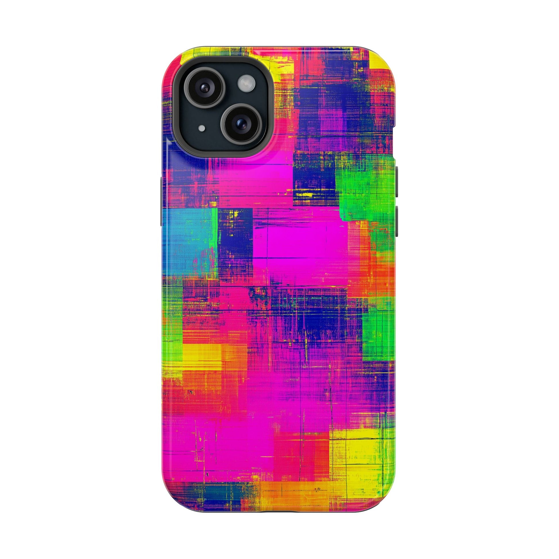 Distressed Color Block