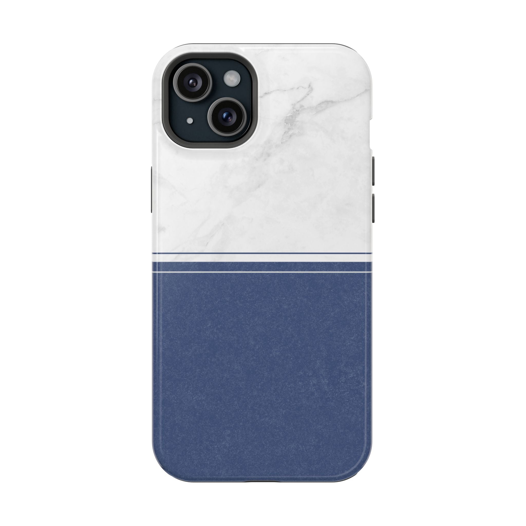 Marble & Blue Duotone