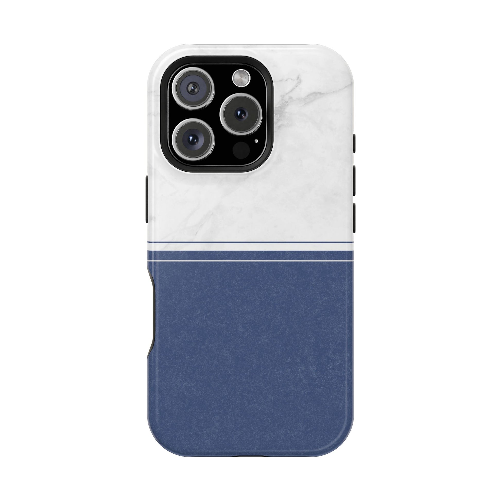 Marble & Blue Duotone