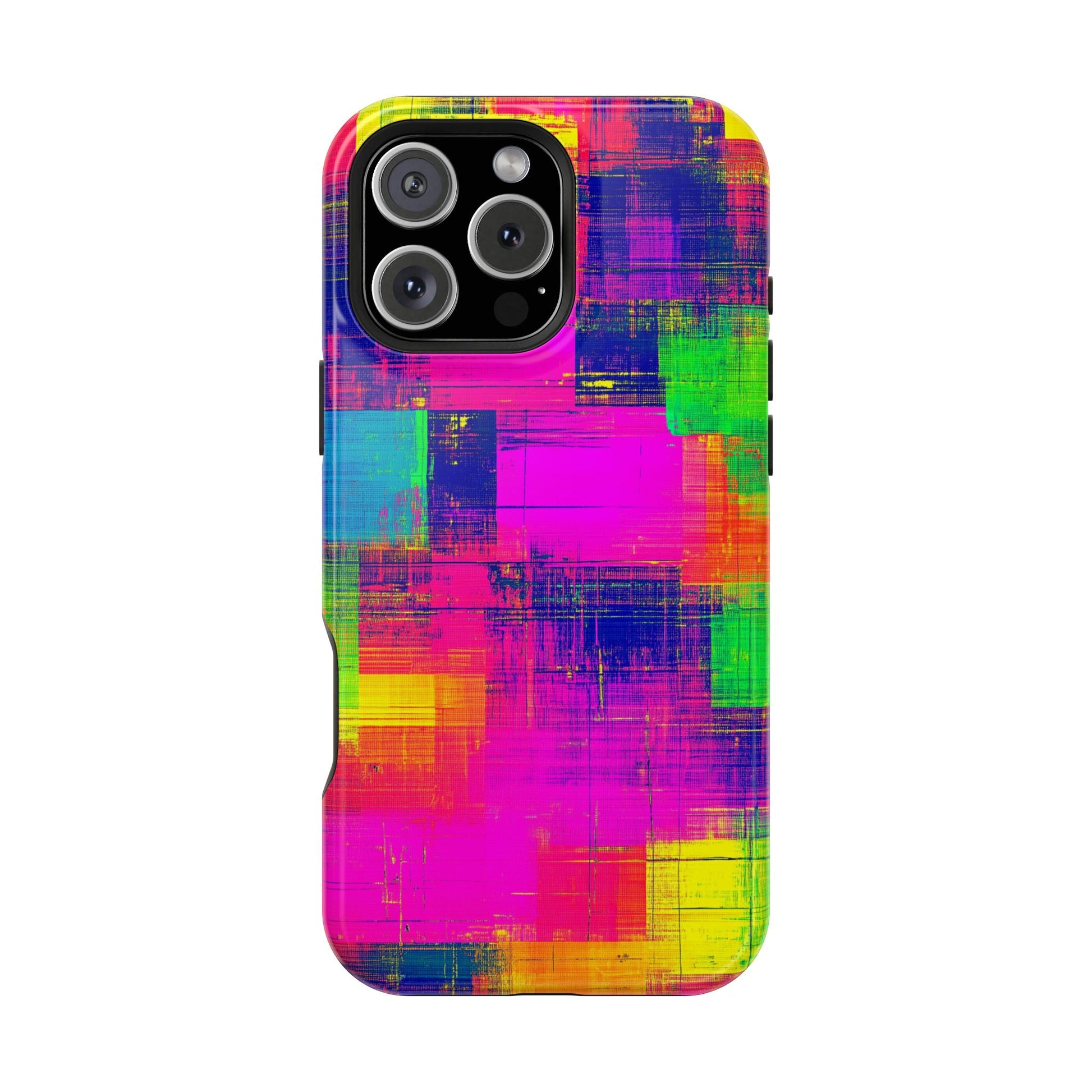 Distressed Color Block
