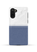 Marble & Blue Duotone