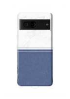 Marble & Blue Duotone