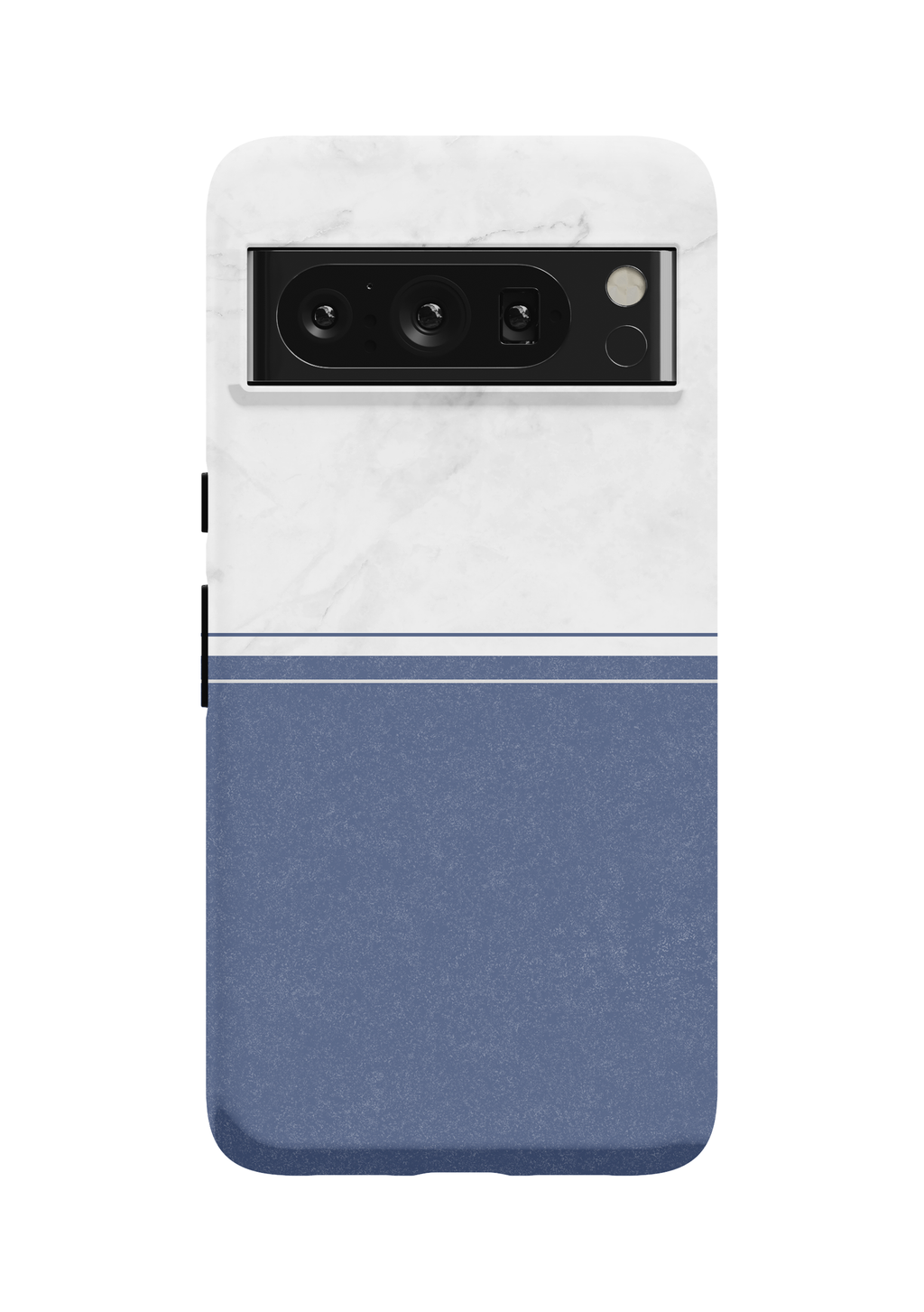 Marble & Blue Duotone