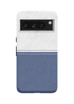 Marble & Blue Duotone