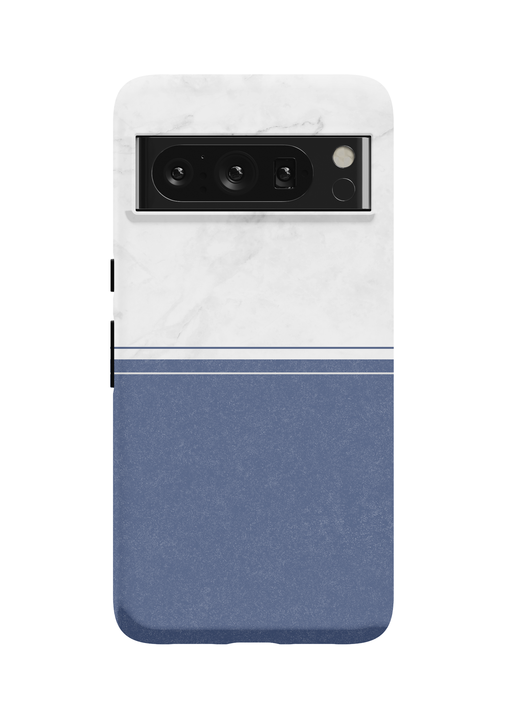 Marble & Blue Duotone