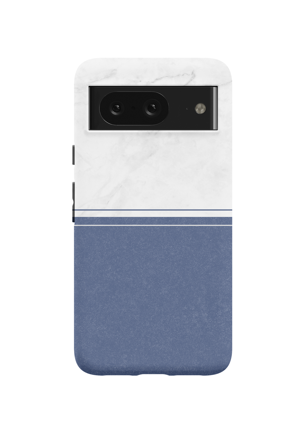 Marble & Blue Duotone