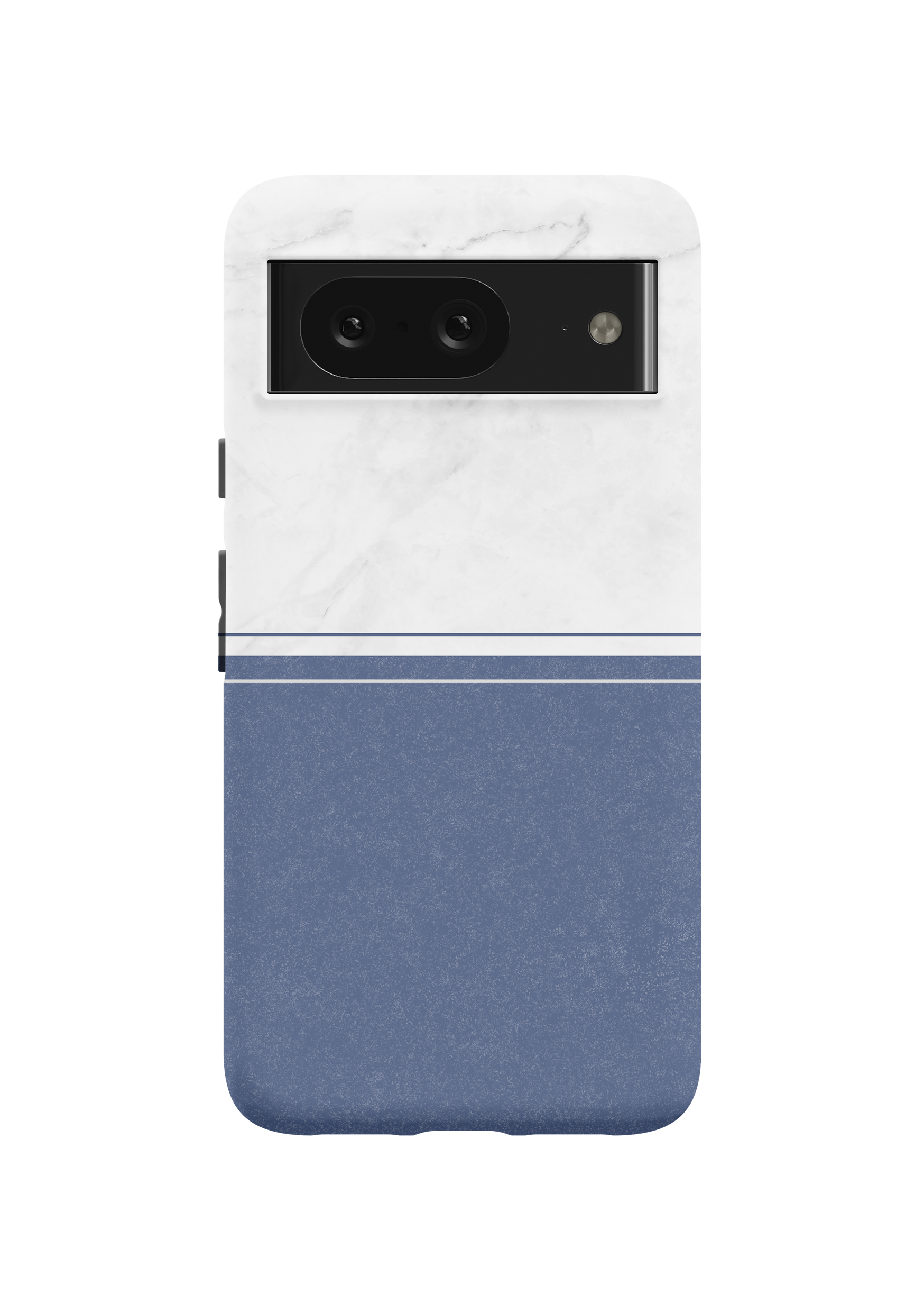 Marble & Blue Duotone