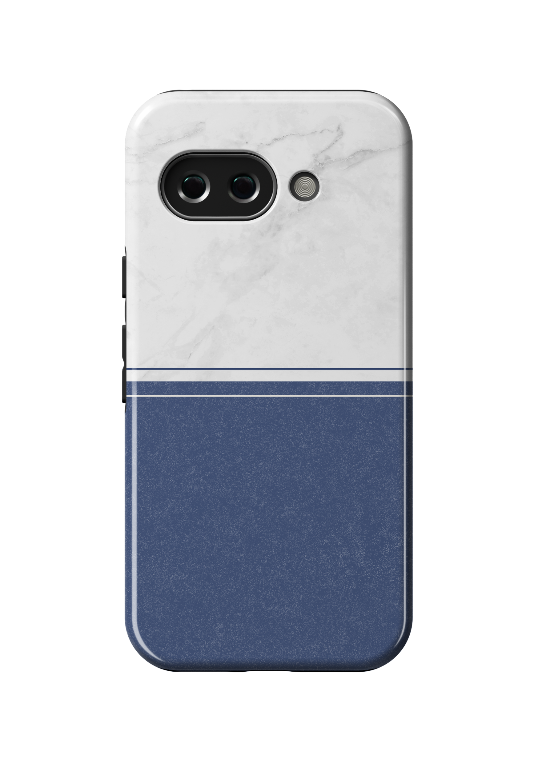 Marble & Blue Duotone