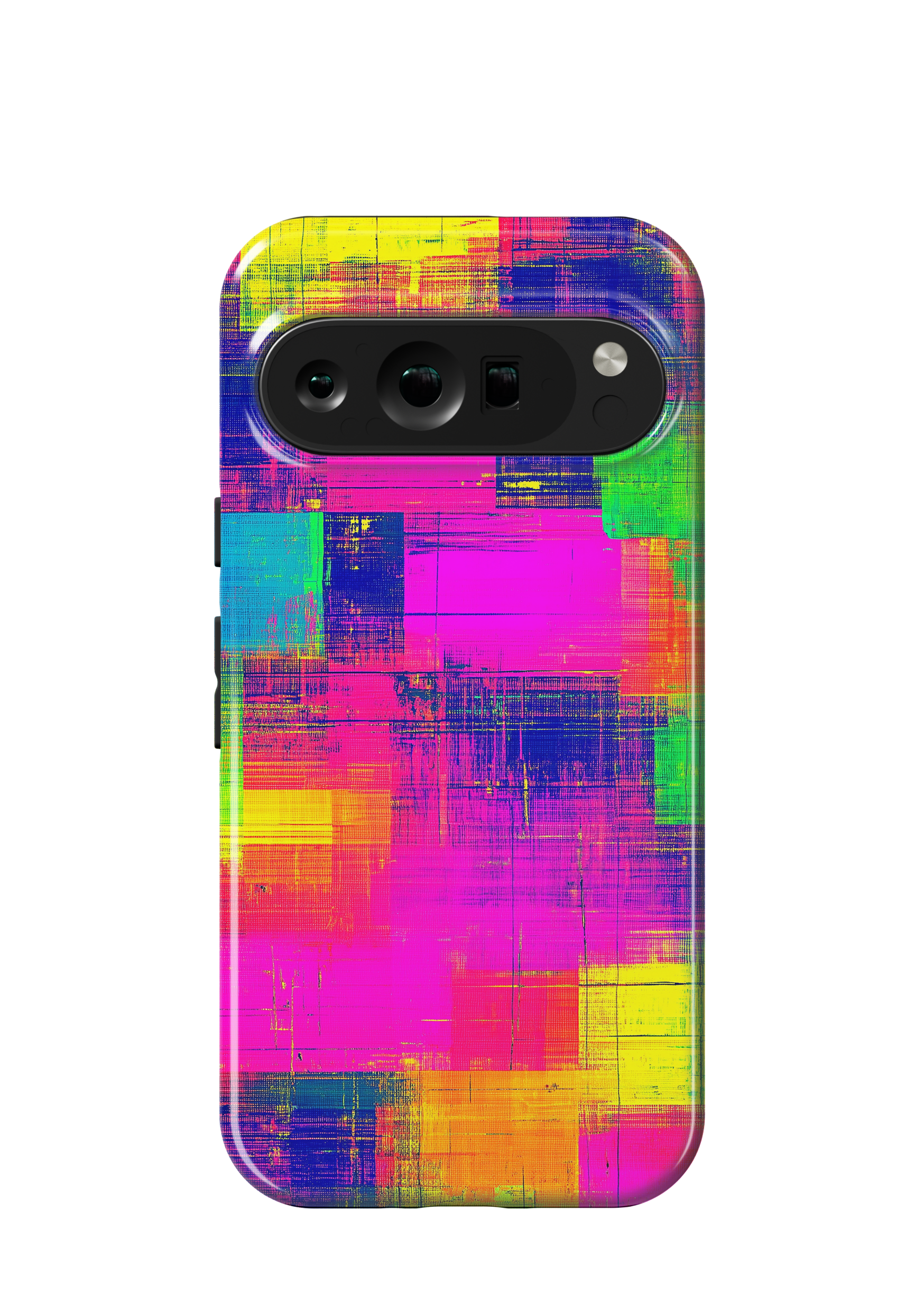 Distressed Color Block