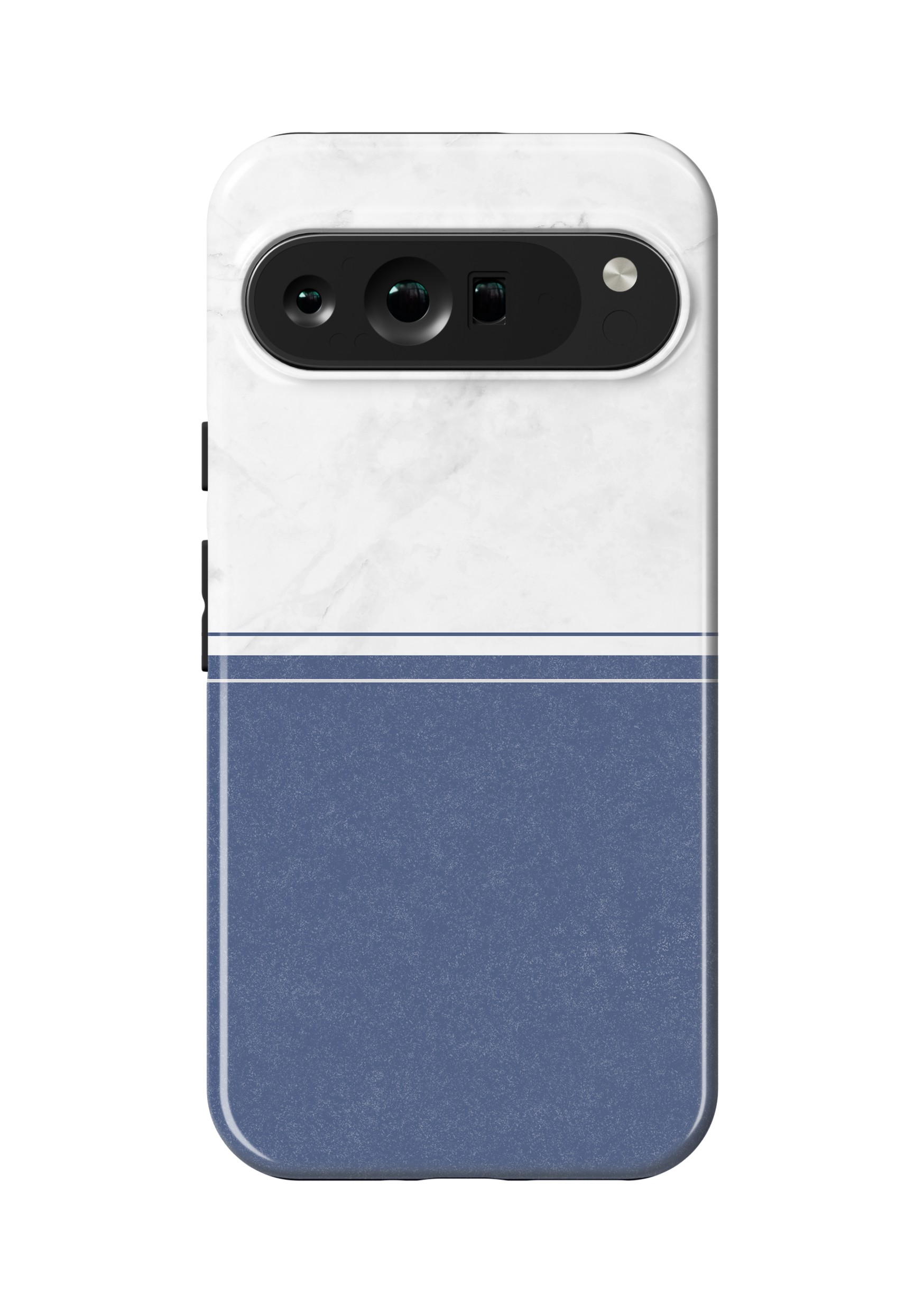 Marble & Blue Duotone