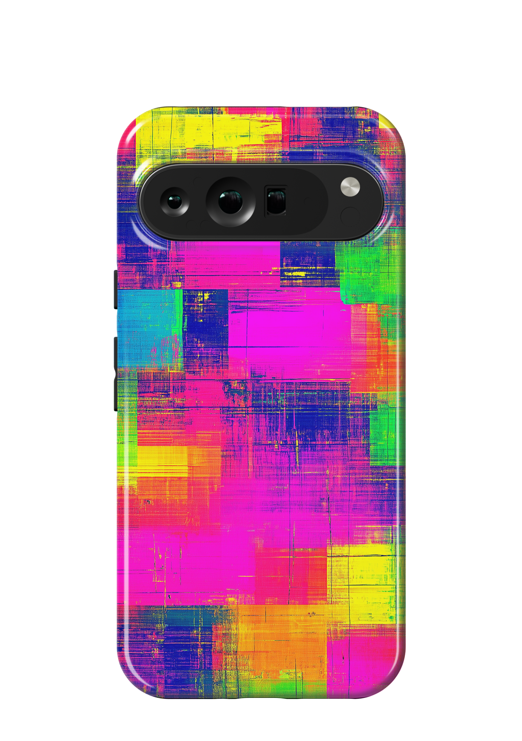 Distressed Color Block