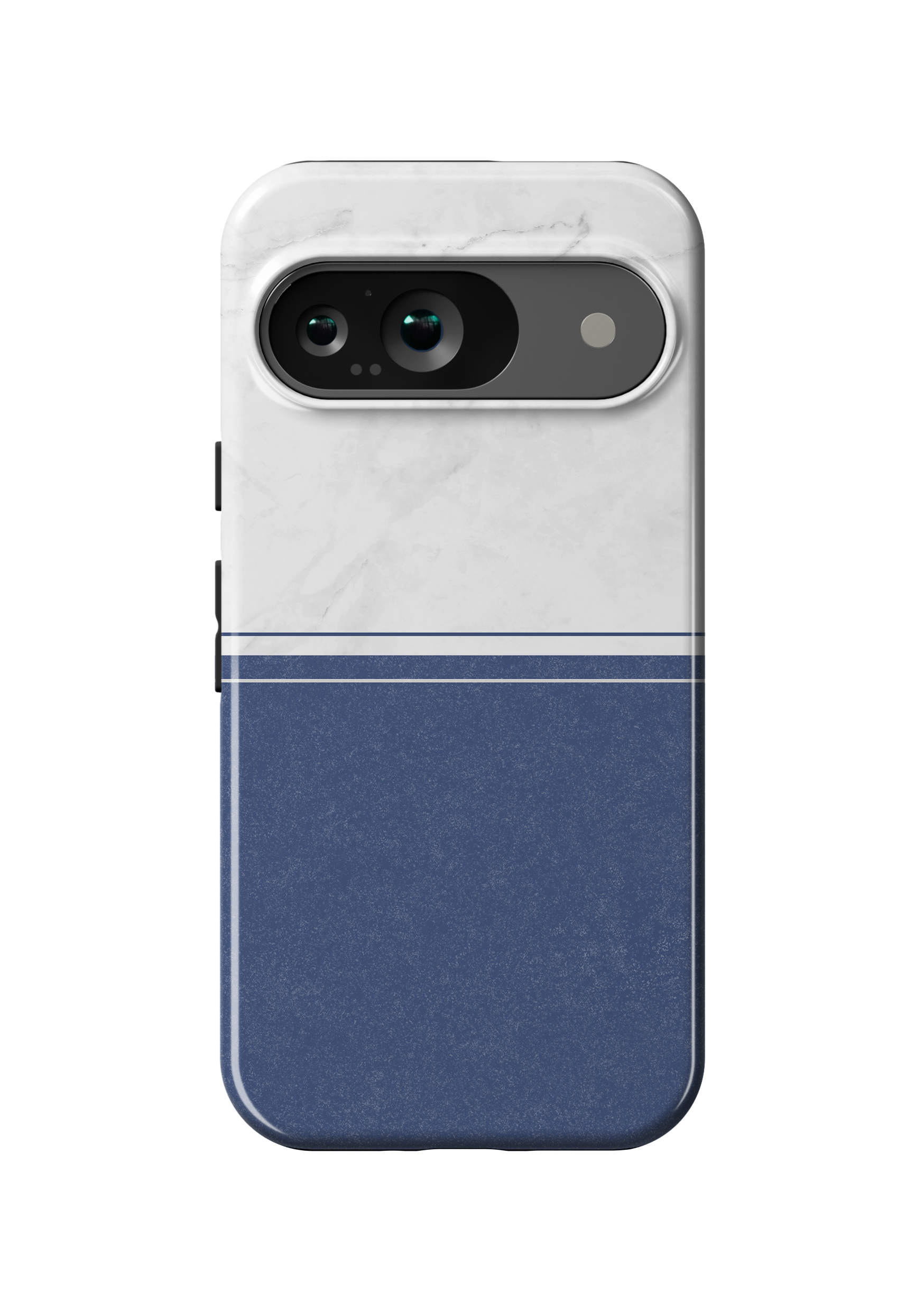 Marble & Blue Duotone