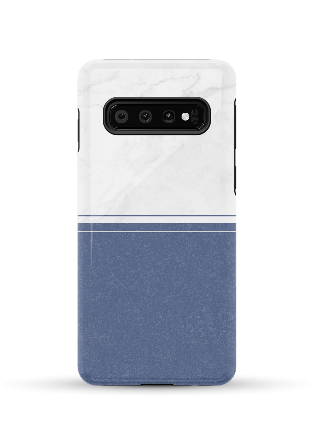 Marble & Blue Duotone