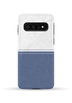 Marble & Blue Duotone