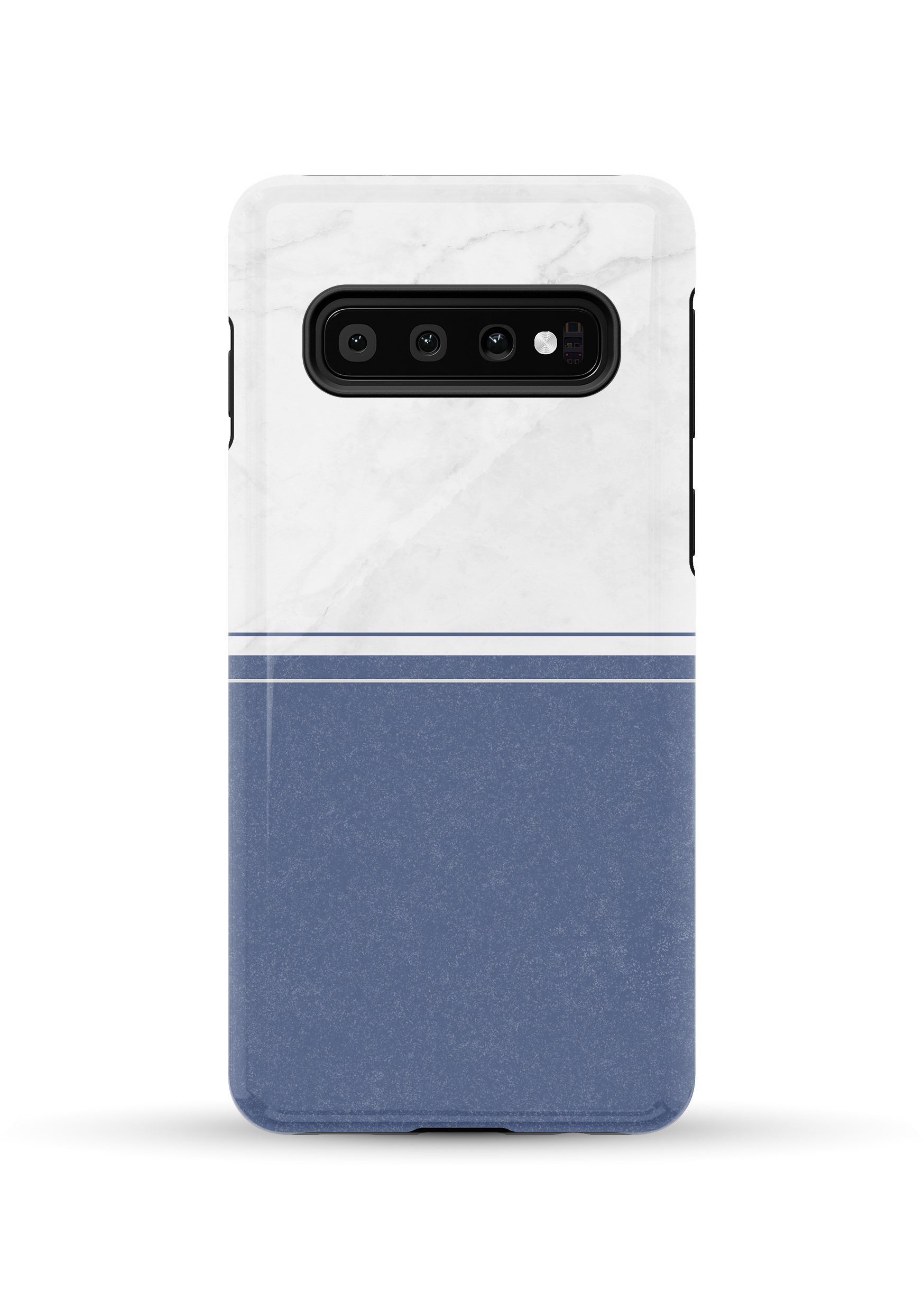 Marble & Blue Duotone