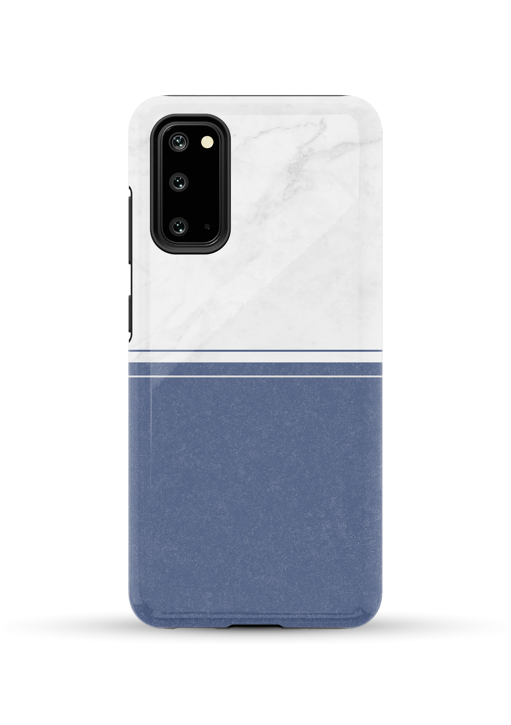 Marble & Blue Duotone