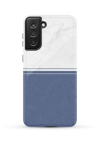 Marble & Blue Duotone