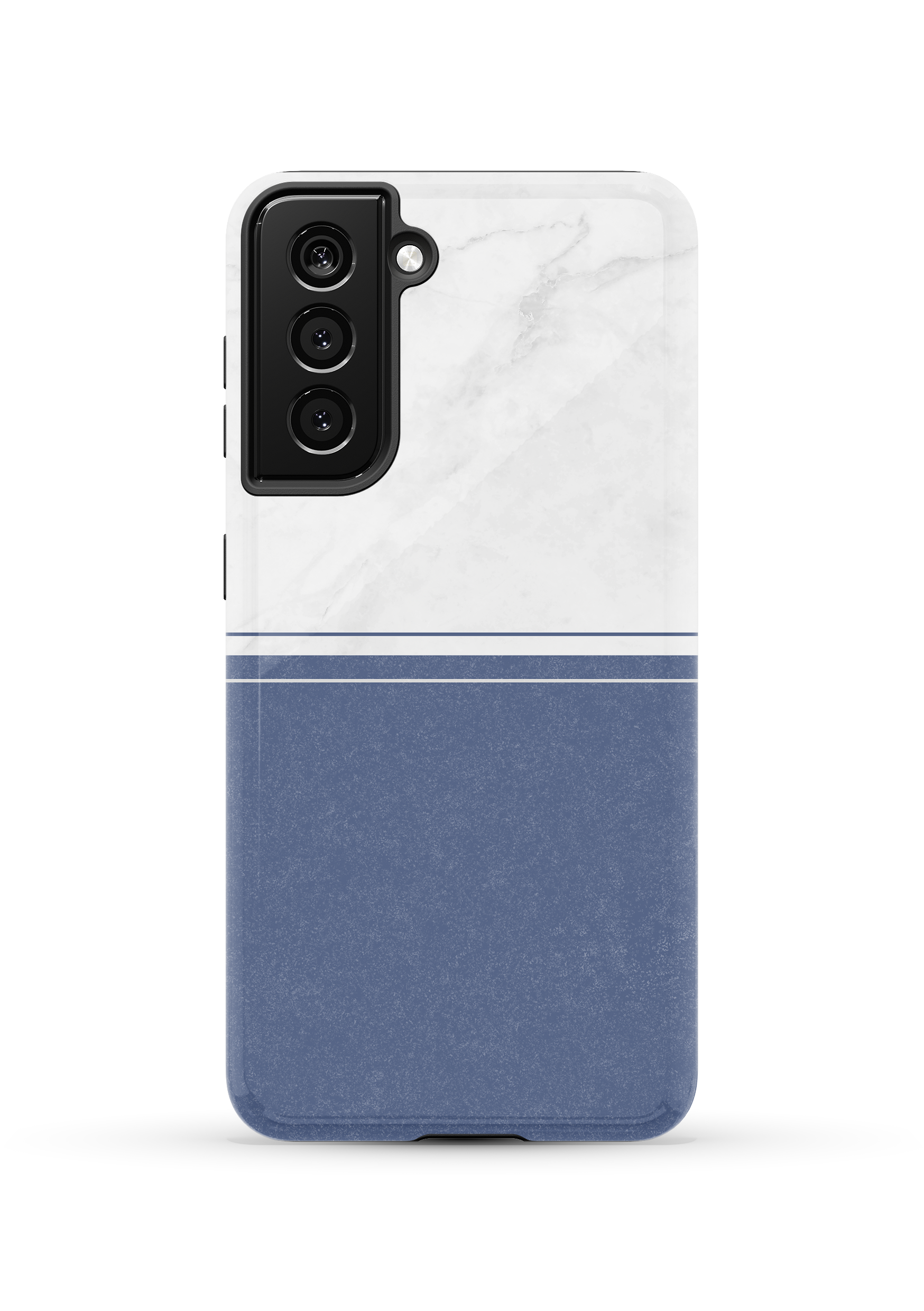 Marble & Blue Duotone