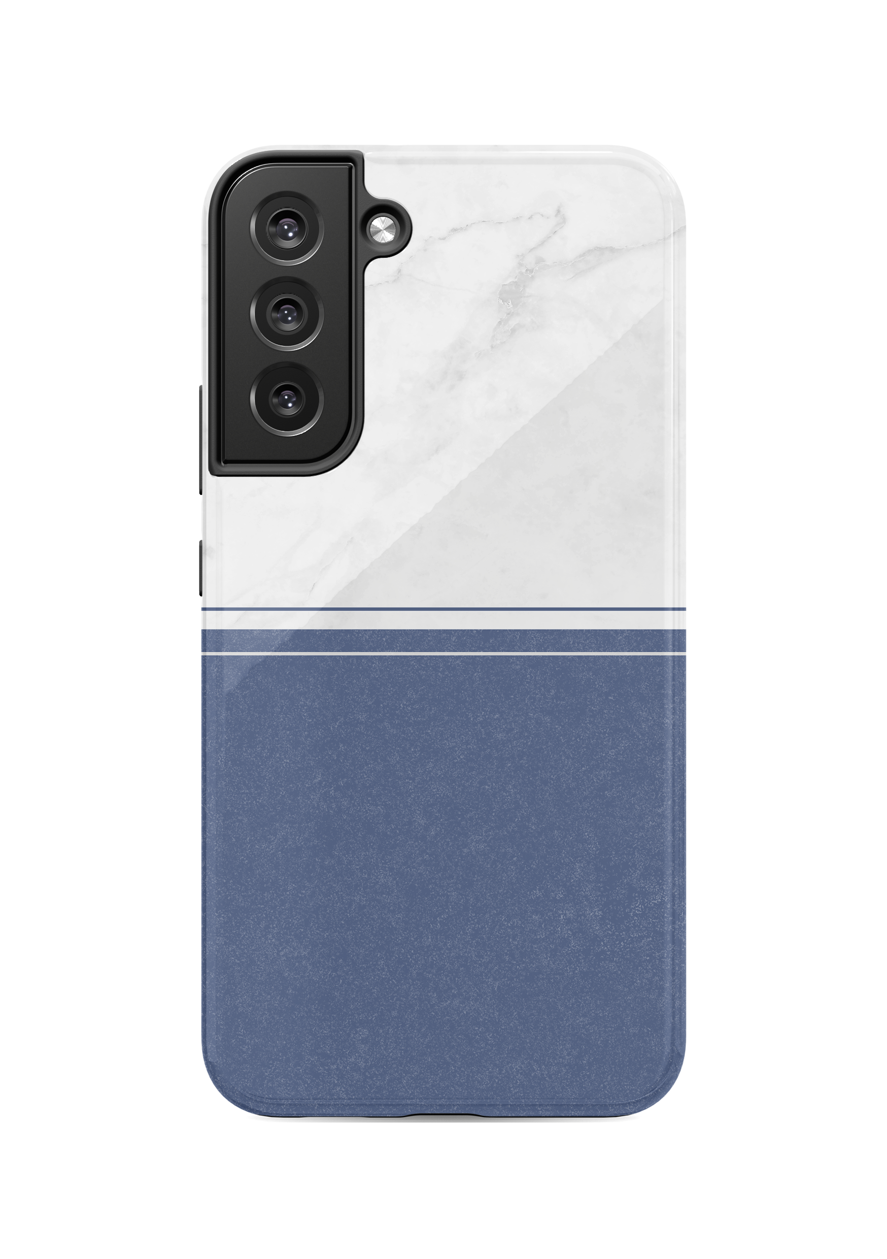 Marble & Blue Duotone