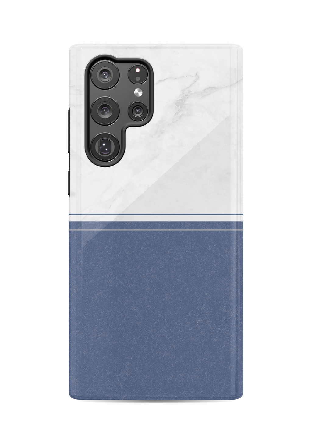 Marble & Blue Duotone