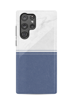 Marble & Blue Duotone